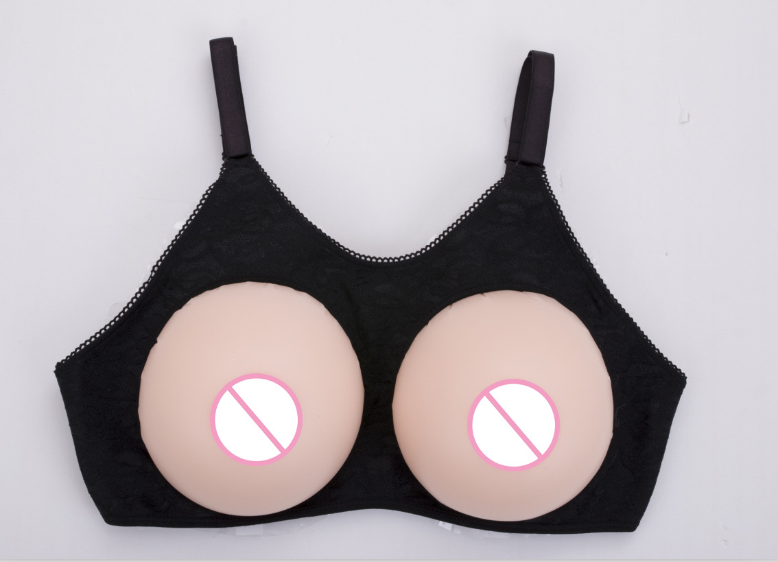 CD变装连体文胸套装义乳 液体硅胶仿真假乳房假胸